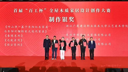 第十八屆中國東陽木雕竹編工藝美術博覽會開幕暨首屆“百工杯”全屋木質家居設計創作大賽頒獎活動成功舉行